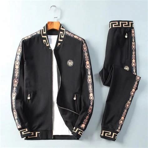 versace tracksuit mens price|versace men's sneakers for sale.